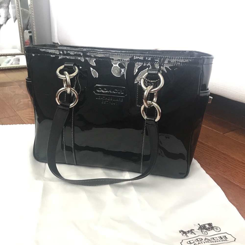 Coach Patent Leather Purse